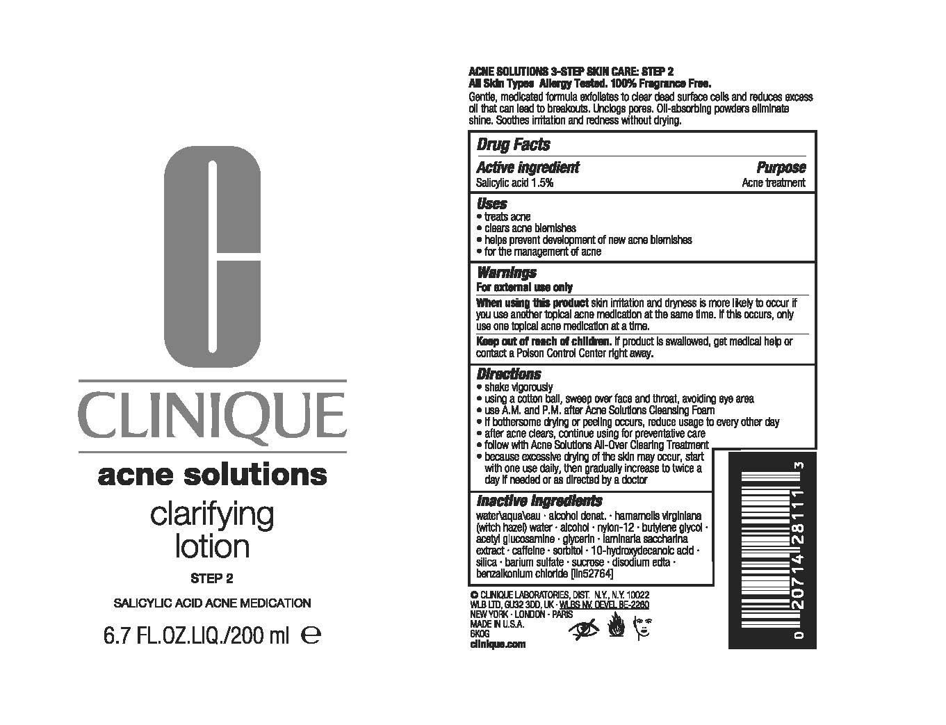Acne Solutions Clarifying